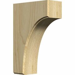 Clarksville 1.75"W x 4"D x 6"H Countertop Bracket - Maple Clarksville 1.75"W x 4"D x 6"H Countertop Bracket - Maple