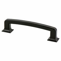 Hearthstone 5-1/16 Inch Center to Center Matte Black Cabinet Pull Hearthstone 5-1/16 Inch Center to Center Matte Black Cabinet Pull