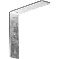 Hamilton 2"W x 8"D x 8"H Countertop Bracket - Cold Rolled Steel Unfinished Hamilton 2"W x 8"D x 8"H Countertop Bracket - Cold Rolled Steel Unfinished