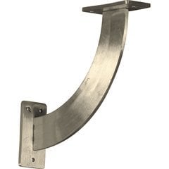 Bradford 2"W x 9"D x 9"H Countertop Bracket - Stainless Steel Stainless Steel Bradford 2"W x 9"D x 9"H Countertop Bracket - Stainless Steel Stainless Steel