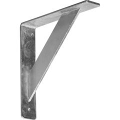 Traditional 2"W x 10"D x 10"H Countertop Bracket - Cold Rolled Steel Unfinished Traditional 2"W x 10"D x 10"H Countertop Bracket - Cold Rolled Steel Unfinished