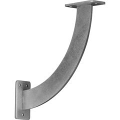 Bradford 2"W x 11"D x 11"H Countertop Bracket - Cold Rolled Steel Unfinished Bradford 2"W x 11"D x 11"H Countertop Bracket - Cold Rolled Steel Unfinished