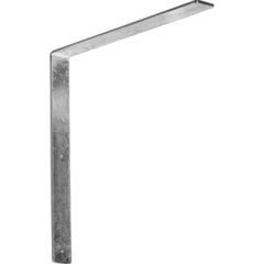 Hamilton 2"W x 18"D x 18"H Countertop Bracket - Cold Rolled Steel Unfinished Hamilton 2"W x 18"D x 18"H Countertop Bracket - Cold Rolled Steel Unfinished
