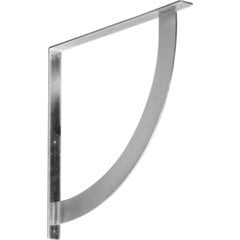 Bulwark 2"W x 24"D x 24"H Countertop Bracket - Cold Rolled Steel Unfinished Bulwark 2"W x 24"D x 24"H Countertop Bracket - Cold Rolled Steel Unfinished