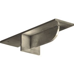 Heaton 3"W x 10"D x 2"H Countertop Bracket - Stainless Steel Stainless Steel Heaton 3"W x 10"D x 2"H Countertop Bracket - Stainless Steel Stainless Steel