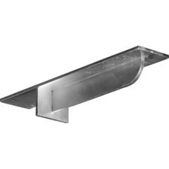 Heaton 3"W x 14"D x 2"H Countertop Bracket - Cold Rolled Steel Unfinished Heaton 3"W x 14"D x 2"H Countertop Bracket - Cold Rolled Steel Unfinished
