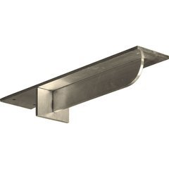 Heaton 3"W x 14"D x 2"H Countertop Bracket - Stainless Steel Stainless Steel Heaton 3"W x 14"D x 2"H Countertop Bracket - Stainless Steel Stainless Steel