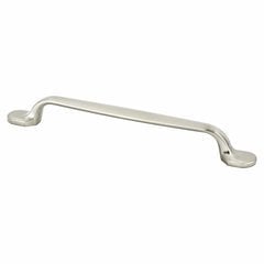 Villa 6-5/16 Inch Center to Center Brushed Nickel Cabinet Pull Villa 6-5/16 Inch Center to Center Brushed Nickel Cabinet Pull