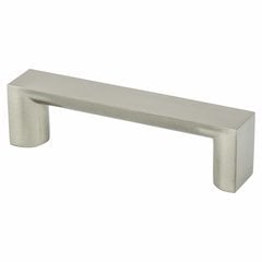 Elevate 3-3/4 Inch Center to Center Brushed Nickel Cabinet Pull Elevate 3-3/4 Inch Center to Center Brushed Nickel Cabinet Pull