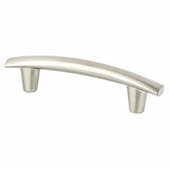 Meadow 3-3/4 Inch Center to Center Brushed Nickel Cabinet Pull Meadow 3-3/4 Inch Center to Center Brushed Nickel Cabinet Pull