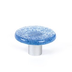 Aqua 1-7/8 Inch Diameter Blue Cabinet Knob Aqua 1-7/8 Inch Diameter Blue Cabinet Knob