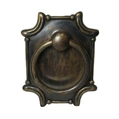 Ring Pulls 7-1/2 Inch Diameter Unlacquered Antique Brass Cabinet Ring Pull Ring Pulls 7-1/2 Inch Diameter Unlacquered Antique Brass Cabinet Ring Pull