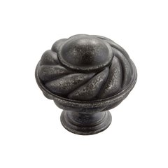 French Country Knob 1-5/16 inch Diameter Vibra Pewter French Country Knob 1-5/16 inch Diameter Vibra Pewter