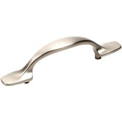 Glacier 3 Inch Center to Center Dull Satin Nickel Cabinet Pull Glacier 3 Inch Center to Center Dull Satin Nickel Cabinet Pull