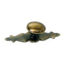 Classic Traditions Knob 1-1/4 inch Diameter Antique Brass Classic Traditions Knob 1-1/4 inch Diameter Antique Brass