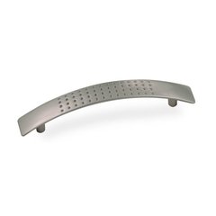 Geo 3-3/4 Inch Center to Center Flat Pewter Cabinet Pull Geo 3-3/4 Inch Center to Center Flat Pewter Cabinet Pull