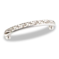 Regency 3-3/4 Inch Center to Center Satin Nickel Cabinet Pull Regency 3-3/4 Inch Center to Center Satin Nickel Cabinet Pull