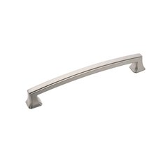 Bridges Pull 6-5/16" C/C Satin Nickel Bridges Pull 6-5/16" C/C Satin Nickel