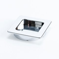 Stylus 2-1/2 Inch Diameter Polished Chrome Recess Pull Stylus 2-1/2 Inch Diameter Polished Chrome Recess Pull