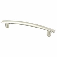 Meadow 6-5/16 Inch Center to Center Brushed Nickel Cabinet Pull Meadow 6-5/16 Inch Center to Center Brushed Nickel Cabinet Pull