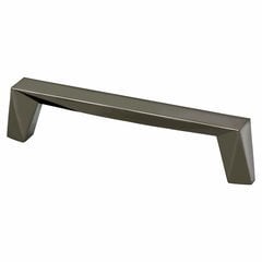Swagger 5-1/16 Inch Center to Center Black Nickel Cabinet Pull Swagger 5-1/16 Inch Center to Center Black Nickel Cabinet Pull