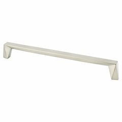 Swagger 8-13/16 Inch Center to Center Brushed Nickel Cabinet Pull Swagger 8-13/16 Inch Center to Center Brushed Nickel Cabinet Pull