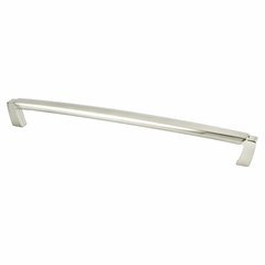 Vested Interest 12 Inch Center to Center Brushed Nickel Cabinet Pull Vested Interest 12 Inch Center to Center Brushed Nickel Cabinet Pull