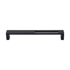 Sanctuary II 7 Inch Center to Center Flat Black Cabinet Pull Sanctuary II 7 Inch Center to Center Flat Black Cabinet Pull
