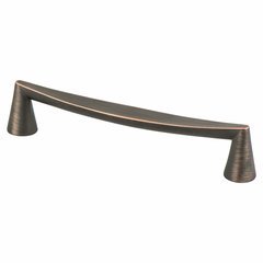 Domestic Bliss 6-5/16 Inch Center to Center Verona Bronze Cabinet Pull Domestic Bliss 6-5/16 Inch Center to Center Verona Bronze Cabinet Pull
