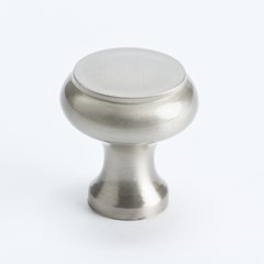 Forte 1-1/4 Inch Diameter Brushed Nickel Cabinet Knob Forte 1-1/4 Inch Diameter Brushed Nickel Cabinet Knob