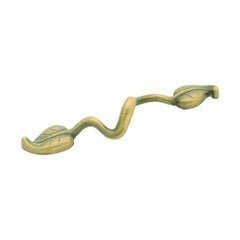 Touch of Spring 3-3/4 Inch Center to Center Blonde Antique Cabinet Pull Touch of Spring 3-3/4 Inch Center to Center Blonde Antique Cabinet Pull