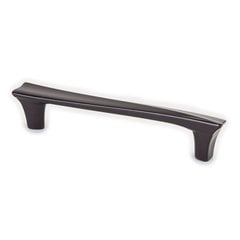 Fluidic 5-1/16 Inch Center to Center Matte Black Cabinet Pull Fluidic 5-1/16 Inch Center to Center Matte Black Cabinet Pull