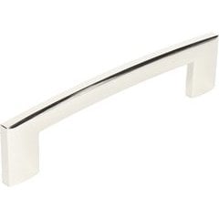 Villon 5-1/16 Inch Center to Center Polished Nickel Cabinet Pull Villon 5-1/16 Inch Center to Center Polished Nickel Cabinet Pull