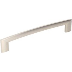 Villon 7-9/16 Inch Center to Center Dull Satin Nickel Cabinet Pull Villon 7-9/16 Inch Center to Center Dull Satin Nickel Cabinet Pull
