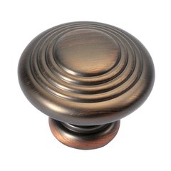 Fanfare 1-1/4 Inch Diameter Refined Bronze Cabinet Knob Fanfare 1-1/4 Inch Diameter Refined Bronze Cabinet Knob