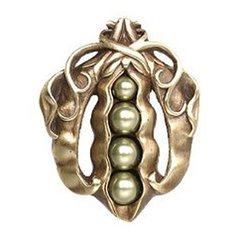 Kitchen Garden 1-5/8 Inch Diameter Antique Brass Cabinet Knob Kitchen Garden 1-5/8 Inch Diameter Antique Brass Cabinet Knob