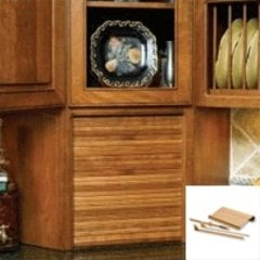24" Wide Tambour Door Kit - Maple 24" Wide Tambour Door Kit - Maple