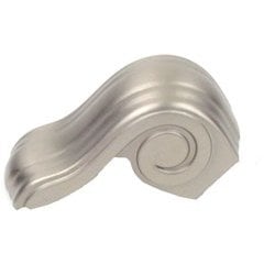 Volute 5/8 Inch Diameter Dull Satin Nickel Cabinet Knob Volute 5/8 Inch Diameter Dull Satin Nickel Cabinet Knob