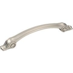 Volute 5-1/16 Inch Center to Center Dull Satin Nickel Cabinet Pull Volute 5-1/16 Inch Center to Center Dull Satin Nickel Cabinet Pull