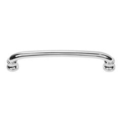Shelley 5-1/16 Inch Center to Center Polished Chrome Cabinet Pull Shelley 5-1/16 Inch Center to Center Polished Chrome Cabinet Pull