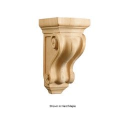 Petite Corinthian Corbel Unfinished Cherry Petite Corinthian Corbel Unfinished Cherry