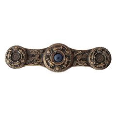 Jewel 3 Inch Center to Center Antique Brass Cabinet Pull Jewel 3 Inch Center to Center Antique Brass Cabinet Pull
