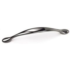 Delano Pull 5-1/16 inch Center to Center Black Nickel Delano Pull 5-1/16 inch Center to Center Black Nickel