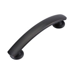 American Diner 3-3/4 Inch Center to Center Vintage Bronze Cabinet Pull American Diner 3-3/4 Inch Center to Center Vintage Bronze Cabinet Pull