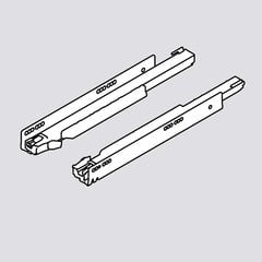 Legrabox 16" Cabinet Profile w/ Blumotion Left/Right Legrabox 16" Cabinet Profile w/ Blumotion Left/Right