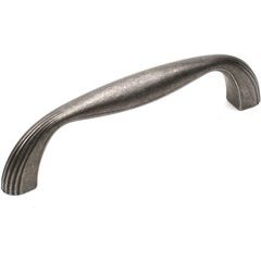 Sunglow 3-3/4 Inch Center to Center Aged Pewter Cabinet Pull Sunglow 3-3/4 Inch Center to Center Aged Pewter Cabinet Pull