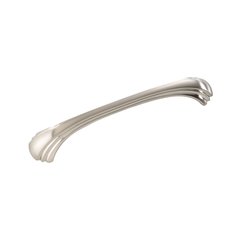 Fanfare 5-1/16 Inch Center to Center Satin Nickel Cabinet Pull Fanfare 5-1/16 Inch Center to Center Satin Nickel Cabinet Pull