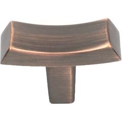 L'Arco 1-13/16 Inch Diameter Antique Bronze W/ Copper Cabinet Knob L'Arco 1-13/16 Inch Diameter Antique Bronze W/ Copper Cabinet Knob