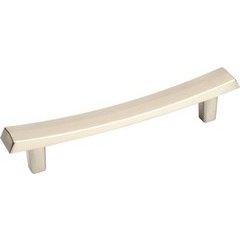 L'Arco 5-1/16 Inch Center to Center Satin Nickel Cabinet Pull L'Arco 5-1/16 Inch Center to Center Satin Nickel Cabinet Pull
