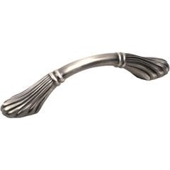 Orchid 3-3/4 Inch Center to Center Antique Pewter Cabinet Pull Orchid 3-3/4 Inch Center to Center Antique Pewter Cabinet Pull